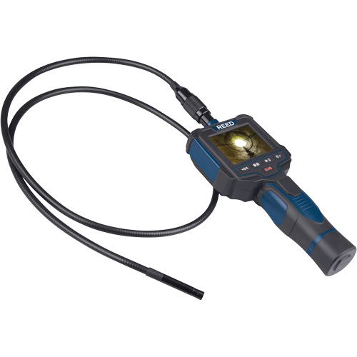 Cam&eacute;ra d'inspection endoscope enregistrable, 2,5" Affichage, 640 x 480 pixels, 8 mm (0,31") T&ecirc;te de cam&eacute;ra Pryde Industrial Inc.