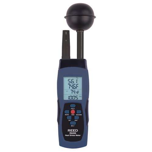 Wet-Bulb Globe Temperature (WBGT) Heat Stress Meter  Pryde Industrial Inc.