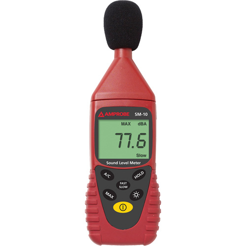 SM-10 Sound Meter, 0 - 50 dB Measuring Range Pryde Industrial Inc.