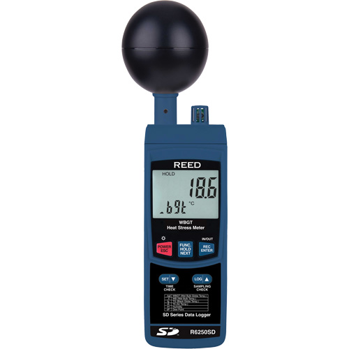 Compteur de contrainte thermique avec enregistreur de donn&eacute;es Pryde Industrial Inc.