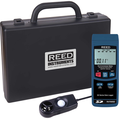 Compteur-enregistreur environnemental Pryde Industrial Inc.