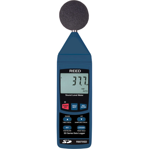 Sonom&egrave;tre, Gamme de mesure 30 - 130 dB Pryde Industrial Inc.