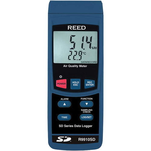 Data Logging Indoor Air Quality Meter with Calibration Certificate Pryde Industrial Inc.
