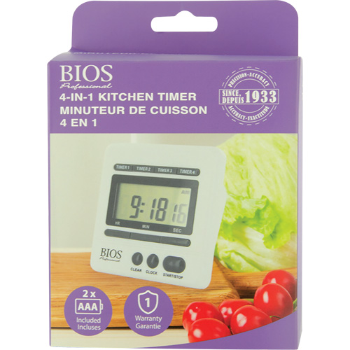 4-In-1 Kitchen Timer Pryde Industrial Inc.