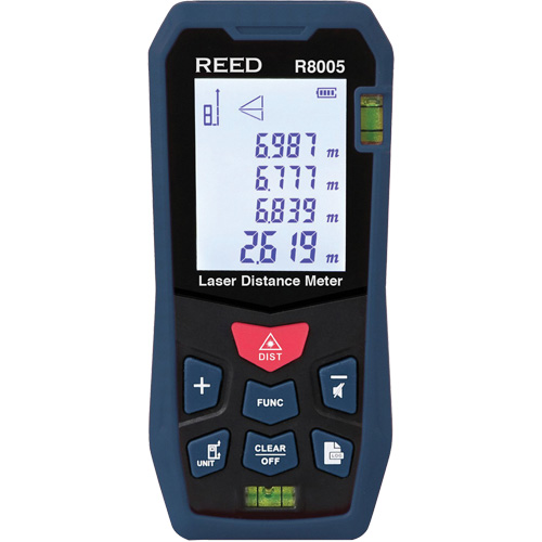 T&eacute;l&eacute;m&egrave;tre laser, 0' - 164' (0 m - 50 m) Gamme de mesure, Num&eacute;rique (&eacute;lectronique) Pryde Industrial Inc.