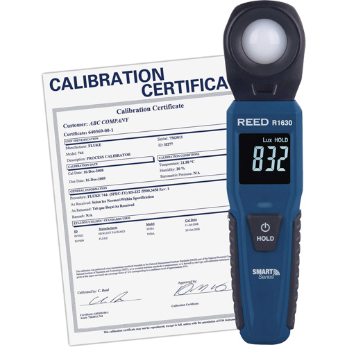 Bluetooth Smart Series Light Meter with Calibration Certificate Pryde Industrial Inc.