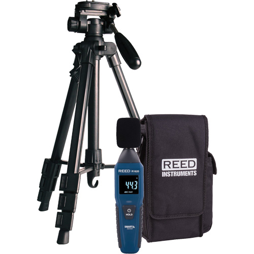 R1620 Smart Series Sound Level Meter with Tripod, 30 - 130 dB Measuring Range Pryde Industrial Inc.