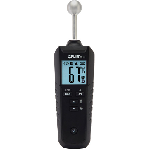 Humidim&egrave;tre &agrave; sonde sph&eacute;rique avec Bluetooth MR59, Gamme d'humidit&eacute; 0 - 100% Pryde Industrial Inc.