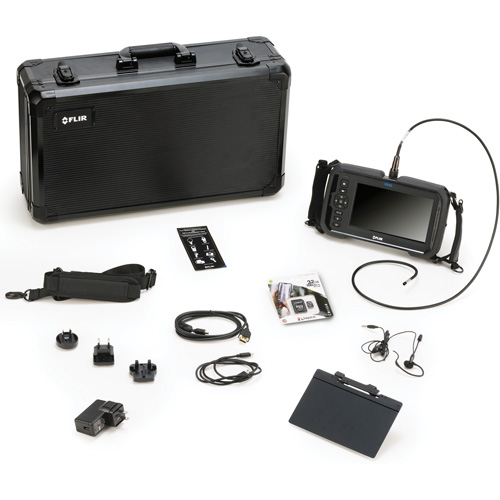 Videoscope Kit with HD 5.5 mm × 1 m Long Camera Probe, 7" Display, 1024 x 600 pixels Pryde Industrial Inc.