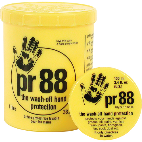 Pr88 Skin Protection Barrier Cream-the Wash-off Hand Protection, Packet, 100 ml Pryde Industrial Inc.