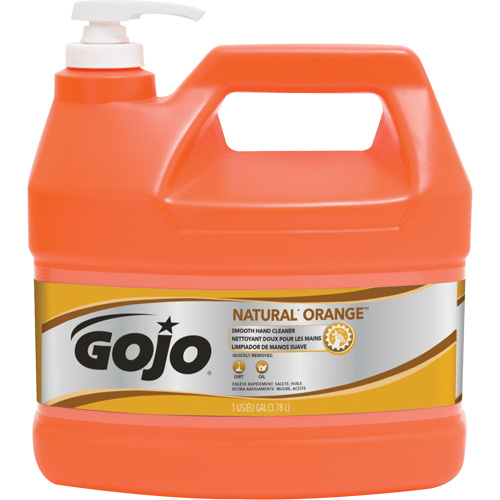 Natural Orange Hand Cleaner, Cream, 3.78 L, Jug, Citrus/Orange Pryde Industrial Inc.