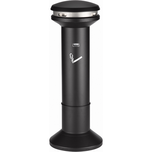 Solutions pour la gestion des m&eacute;gots de cigarettes Infinity, Sur pied, M&eacute;tal, Capacit&eacute; 6,7 gal., Hauteur 39-4/5" Pryde Industrial Inc.