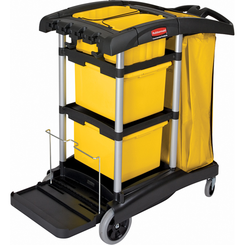 Chariots de nettoyage pour produits en microfibre Pryde Industrial Inc.