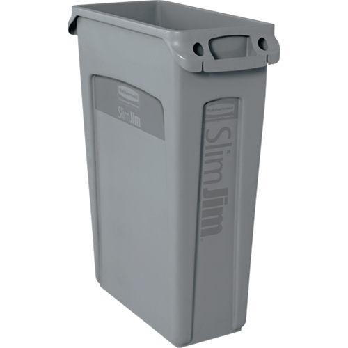 Slim Jim&reg; Container with Venting Channels, Plastic, 23 US gal. Pryde Industrial Inc.