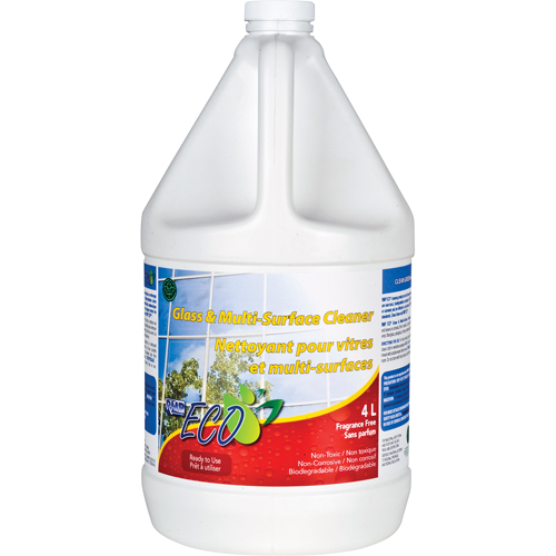 Glass & Multi-Surface Cleaners, 4 L, Jug Pryde Industrial Inc.