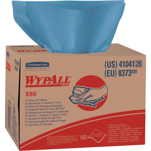 X80 Wipers, Heavy-Duty, 16-4/5" L x 11" W Pryde Industrial Inc.