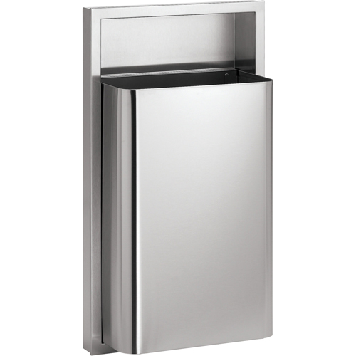 Poubelles, Acier inoxydable, 12 gal. US Pryde Industrial Inc.