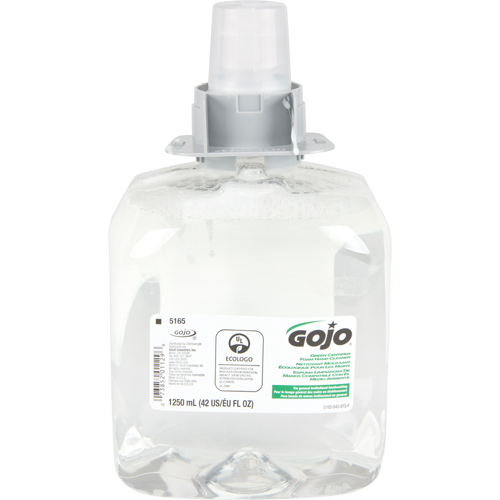 Savon pour les mains certifi&eacute; vert TFX, Mousse, 1250 ml, Sans parfum Pryde Industrial Inc.