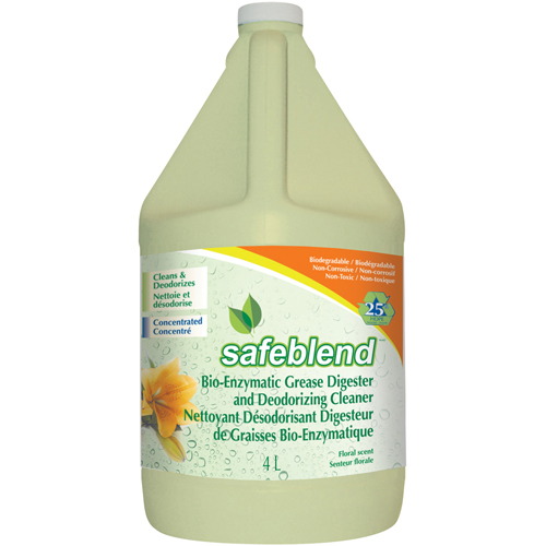 Nettoyants d&eacute;sodorisants et digesteurs de graisse, 4 L/4,0 L Pryde Industrial Inc.