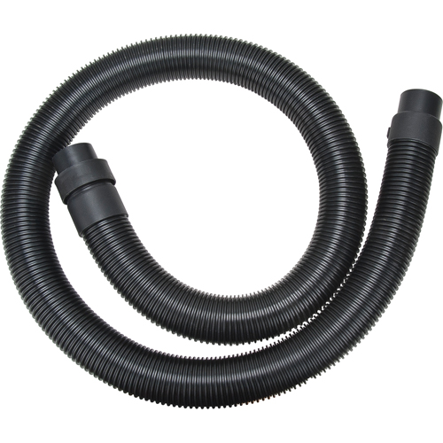 Tuyau souple de 7' pour r&eacute;servoir nervur&eacute; pour aspirateurs industriels en acier inoxydable pour d&eacute;chets secs/humides Pryde Industrial Inc.