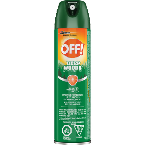 Insectifuge Off! R&eacute;gions sauvages, DEET &agrave; 25 %, A&eacute;rosol, 230 g Pryde Industrial Inc.