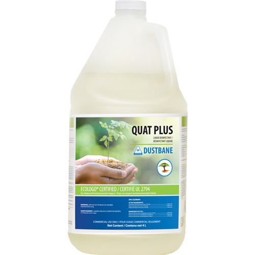 Quat Plus - Disinfectants & Cleaners, 4 L, Jug Pryde Industrial Inc.