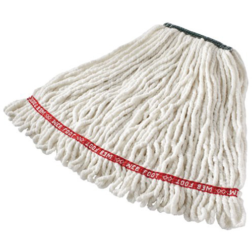 Web Foot&reg; Shrinkless Wet Mop, Antimicrobial, Yarn, 20 oz., Loop Style Pryde Industrial Inc.