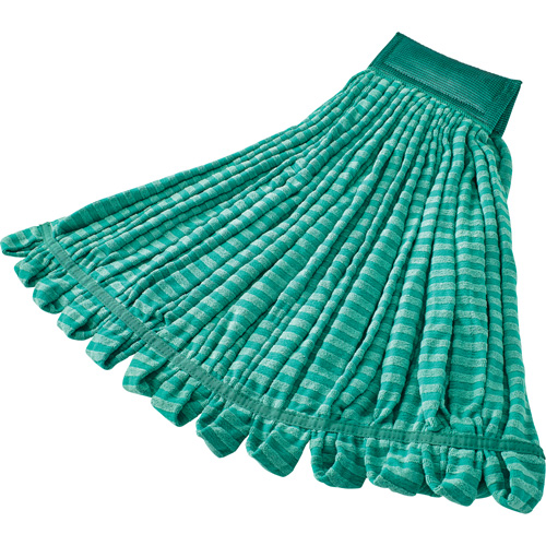 Vadrouille mouill&eacute;e format tube, Microfibre/Polyester, 28 oz, Style Boucle Pryde Industrial Inc.