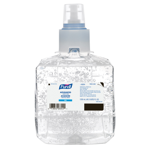 D&eacute;sinfectant pour les mains avanc&eacute; LTX-12, 1200 ml, Cartouche de recharge, 70 % alcool Pryde Industrial Inc.