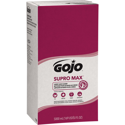 Distributeur de savon pour les mains SUPRO MAX ou GOJO PRO TDX, Lotion, 5000 ml, Recharge, Cerise Pryde Industrial Inc.