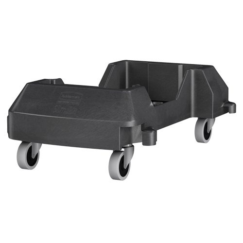 Slim Jim&reg; Trolley, Polypropylene, Black, Fits: 11" x 20" Pryde Industrial Inc.