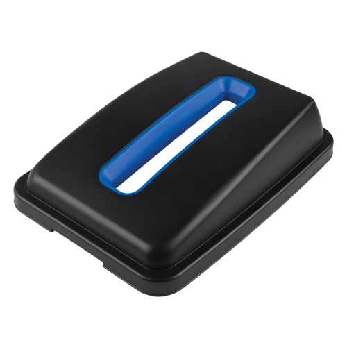 Waste Classification - Lid, Open Lid, Plastic, Fits Container Size: 17-1/4" x 12-1/2" Pryde Industrial Inc.