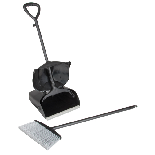 Lobby Dust Pan & Broom, Plastic Pryde Industrial Inc.