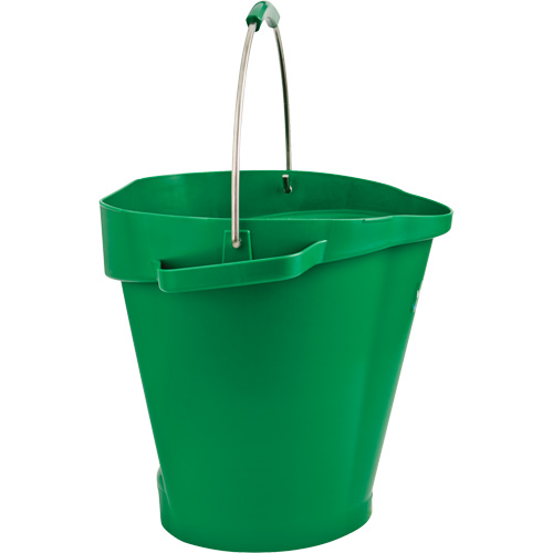 Seau de s&eacute;rie 5692, Vert, 3 gal. US Pryde Industrial Inc.