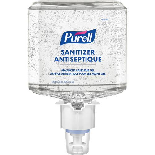 Gel d&eacute;sinfectant avanc&eacute; pour les mains ES6, 1200 ml, Cartouche de recharge, 70 % alcool Pryde Industrial Inc.