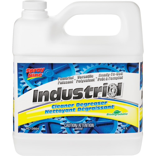 Industrial Cleaner/Degreaser, Jug Pryde Industrial Inc.