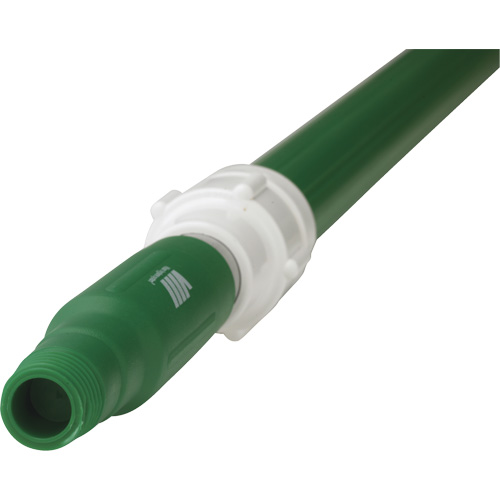 Manche de brosse pour plateforme, Brosse/Support &agrave; tampon, Vert, T&eacute;lescopique, 62"-113" lo Pryde Industrial Inc.