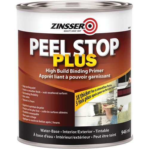 Peel Stop&reg; Plus High Build Binding Primer, 946 ml, Can, White Pryde Industrial Inc.
