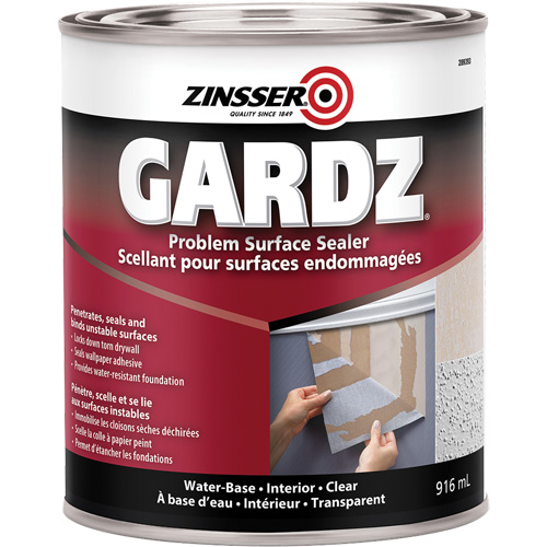 Scellant de surface &agrave; probl&egrave;mes Gardz, 3,61 L, Canette, Transparent Pryde Industrial Inc.