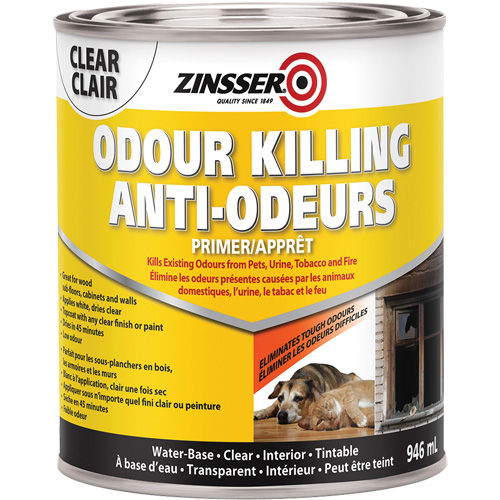 Appr&ecirc;t anti-odeur, 946 ml, Canette, Transparent Pryde Industrial Inc.