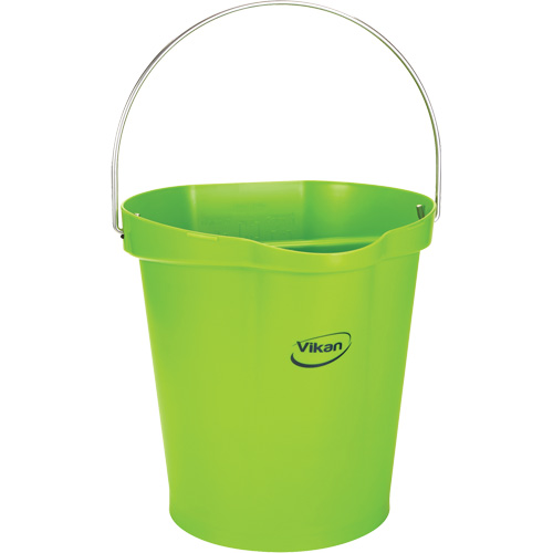 Seau pour l'hygi&egrave;ne des aliments, Lime, 3 gal. US Pryde Industrial Inc.