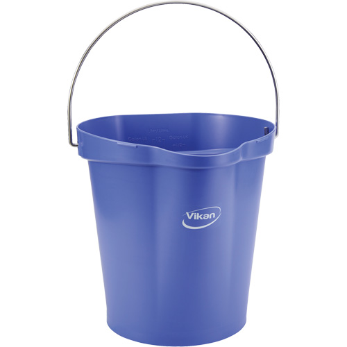Food Hygiene Bucket, Purple, 3 US gal. Pryde Industrial Inc.