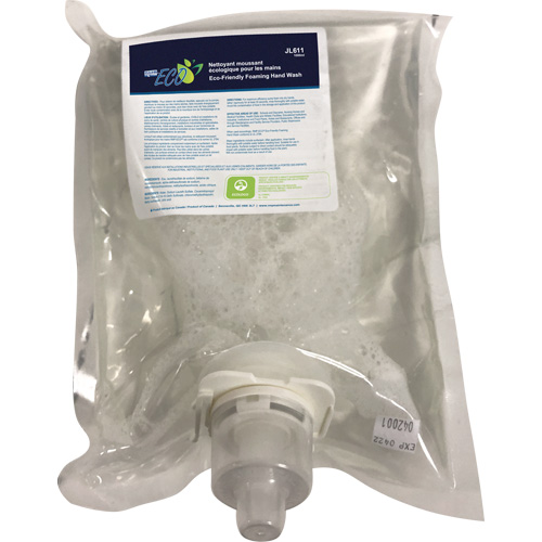 Savon &agrave; mains &eacute;cologique, Mousse, 1 L, Sans parfum Pryde Industrial Inc.