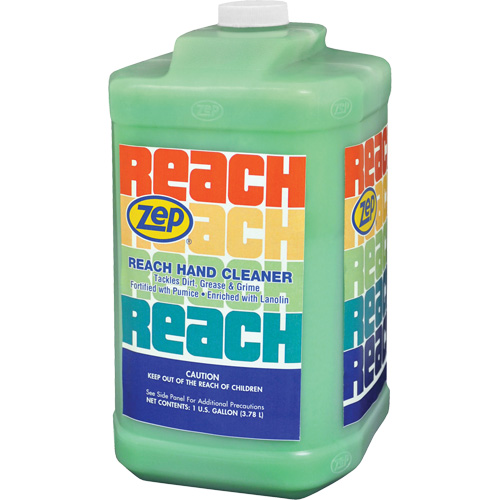 Nettoyant extra puissant pour les mains Reach, Pierre ponce, 3,78 L, Cruche, Parfum&eacute; Pryde Industrial Inc.