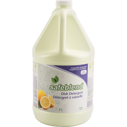 Dish Detergent, Liquid, 4 L, Lemon Pryde Industrial Inc.