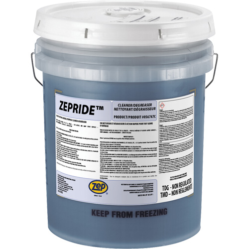 Nettoyant et d&eacute;graisseur tout usage &agrave; base de butyle Zepride, 20 L, Seau Pryde Industrial Inc.