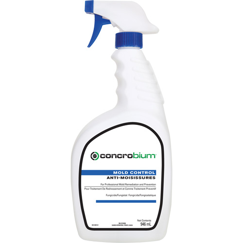 Antimicrobien &agrave; double action Concrobium Mold Control, 946 ml, Bouteille &agrave; g&acirc;chette Pryde Industrial Inc.