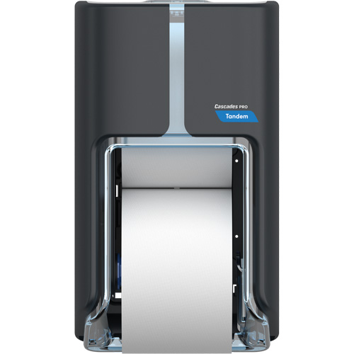 Pro Tandem Top-Bottom High Capacity Toilet Paper Dispenser, Multiple Roll Capacity Pryde Industrial Inc.