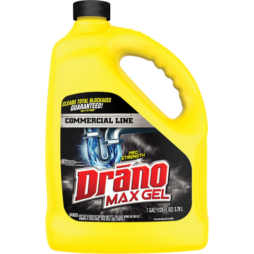 Produit d&eacute;bouchant pour tuyaux Drano Max Gel Pryde Industrial Inc.