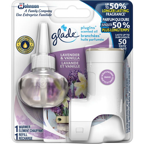 Trousse de d&eacute;marrage Glade Branch&eacute;es huile parfum&eacute;e Pryde Industrial Inc.